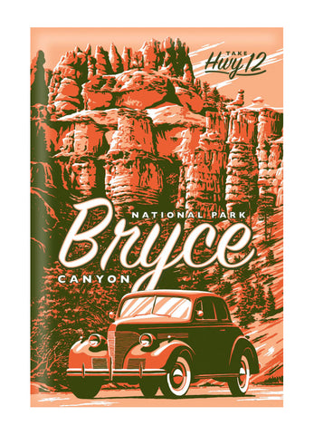 Natural Bridges Vintage-Style Poster | Scenic Hwys