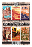 Scenic Rails and Trails Postcard Set