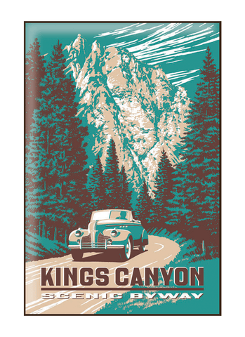 Kings Canyon Magnet
