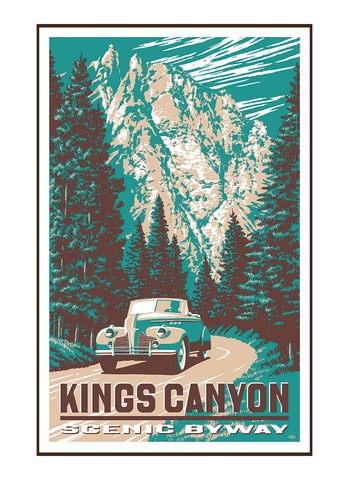 Kings Canyon Poster